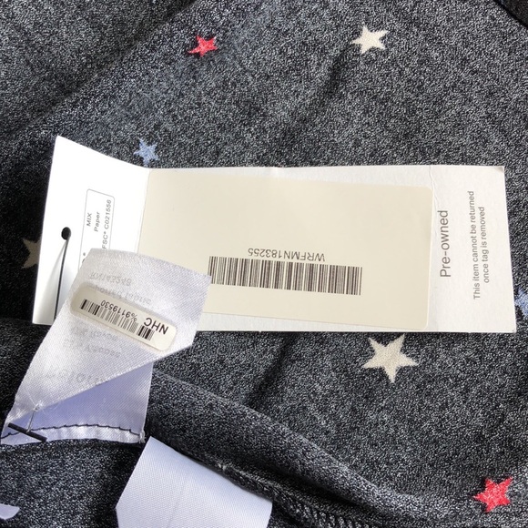 Reformation Jaxon Midi Dress Black Star Print Red White Blue 4 - Picture 11 of 13